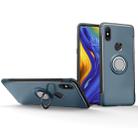 Magnetic 360 Degrees Rotation Ring Armor Phone Protective Case for Xiaomi Mix 3(Navy) - 1