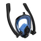 Water Sports Diving Equipment Full Dry Silicone Diving Mask Swimming Glasses for GoPro Hero11 Black / HERO10 Black / HERO9 Black /HERO8 / HERO7 /6 /5 /5 Session /4 Session /4 /3+ /3 /2 /1, Insta360 ONE R, DJI Osmo Action and Other Action Cameras, Size:S/M(Black Blue) - 1