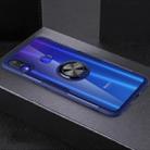 Shockproof Transparent Protective Case with 360 Degree Magnetic Rotation Holder For Xiaomi Redmi Note 7(Blue) - 1