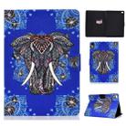 Colored Drawing Universal Voltage Craft Cloth TPU Protective Case, with Holder & Sleep / Wake-up Function & Card Slots & Anti-slip Strip for iPad 9.7 (2018) / 9.7 (2017) / air / air2(Butterfly) - 1