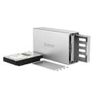 ORICO Honeycomb Series WS200RC3 SATA 3.5 inch USB 3.1 USB-C / Type-C Dual Bays Aluminum Alloy HDD / SSD Enclosure with Raid, The Maximum Support Capacity: 20TB - 4