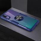 Scratchproof TPU + Acrylic Ring Bracket Protective Case For Huawei P20(Blue) - 1