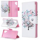 Colored Drawing Pattern Horizontal Flip Leather Case with Holder & Card Slots & Wallet(Tree) - 1