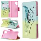 Colored Drawing Pattern Horizontal Flip Leather Case with Holder & Card Slots & Wallet(Feather Bird) - 1