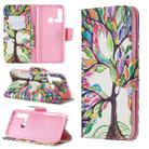 Colored Drawing Pattern Horizontal Flip Leather Case with Holder & Card Slots & Wallet For Huawei P20 lite (2019) / nova 5i (Tree of Life) - 1