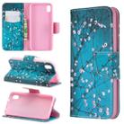Colored Drawing Pattern Horizontal Flip Leather Case with Holder & Card Slots & Wallet For Xiaomi Redmi 7A(Plum Blossom) - 1