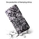 3D Painting Pattern Coloured Drawing Horizontal Flip TPU + PU Leather Case with Holder & Card Slots & Wallet for LG Q Stylo 4 / LG Q8(Black Lace) - 5