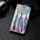 3D Painting Pattern Coloured Drawing Horizontal Flip PU Leather Case with Holder & Card Slots & Wallet For Motorola MOTO E5 / G6 Play(Feather Wind Chime) - 1