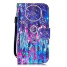 3D Painting Pattern Coloured Drawing Horizontal Flip PU Leather Case with Holder & Card Slots & Wallet For iPhone 8 Plus & 7 Plus(Starry Wind Chime) - 2