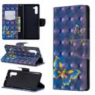 3D Colored Drawing Pattern Horizontal Flip Leather Case with Holder & Card Slots & Wallet For Galaxy Note10(Butterfly) - 1