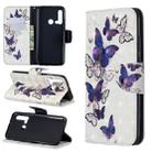 3D Colored Drawing Pattern Horizontal Flip Leather Case with Holder & Card Slots & Wallet For Huawei P20 lite (2019) / nova 5i(Butterflies) - 1