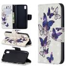 3D Colored Drawing Pattern Horizontal Flip Leather Case with Holder & Card Slots & Wallet For Xiaomi Redmi 7A(Butterflies) - 1