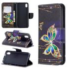 Colored Drawing Pattern Horizontal Flip Leather Case with Holder & Card Slots & Wallet For Xiaomi Redmi 7A(Big Butterfly) - 1