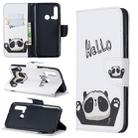 Colored Drawing Pattern Horizontal Flip Leather Case with Holder & Card Slots & Wallet For Huawei P20 lite (2019) / nova 5i(Hello Panda) - 1