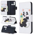 Colored Drawing Pattern Horizontal Flip Leather Case with Holder & Card Slots & Wallet For Huawei P20 lite (2019) / nova 5i(Baby Bottle and Panda) - 1
