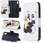 Colored Drawing Pattern Horizontal Flip Leather Case with Holder & Card Slots & Wallet For Xiaomi Redmi 7A(Baby Bottle and Panda) - 1