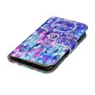 3D Painting Pattern Coloured Drawing Horizontal Flip PU Leather Case with Holder & Card Slots & Wallet For Galaxy A7 / A750 2018(Starry Wind Chime) - 7