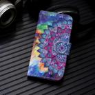 3D Painting Pattern Coloured Drawing Horizontal Flip PU Leather Case with Holder & Card Slots & Wallet For Galaxy S10 5G(Oil Painted Mandala) - 1