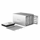 ORICO Honeycomb Series WS500C3 SATA 3.5 inch USB-C / Type-C 5 Bays Aluminum Alloy HDD / SSD Enclosure, The Maximum Support Capacity: 50TB - 4