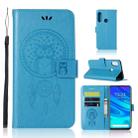 Wind Chime Owl Embossing Pattern Horizontal Flip Leather Case with Holder & Card Slots & Wallet For Huawei P Smart Z(Blue) - 1