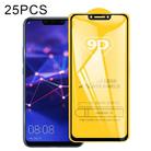 25 PCS 9D Full Glue Full Screen Tempered Glass Film For Huawei Mate 20 Lite - 1