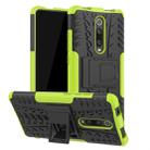 Tire Texture TPU+PC Shockproof Protective Case with Holder for Xiaomi Mi 9T / 9T Pro / Redmi K20 / K20 Pro(Green) - 1