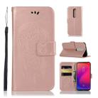 Wind Chime Owl Embossing Pattern Horizontal Flip Leather Case with Holder & Card Slots & Wallet For Xiaomi Mi 9T Pro / Redmi K20 Pro / Mi 9T / Redmi K20(Rose Gold) - 1