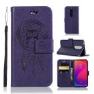 Wind Chime Owl Embossing Pattern Horizontal Flip Leather Case with Holder & Card Slots & Wallet For Xiaomi Mi 9T Pro / Redmi K20 Pro / Mi 9T / Redmi K20(Purple) - 1