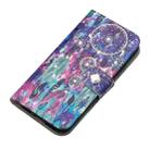 3D Diamond Encrusted Painting Pattern Coloured Drawing Horizontal Flip PU Leather Case with Holder & Card Slots & Wallet For Galaxy Note10+ / Note10 Pro(Starry Wind Chime) - 2