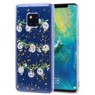 Cartoon Pattern Gold Foil Style Dropping Glue TPU Soft Protective Case for Huawei Mate20 Pro(Panda) - 1