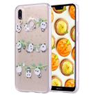 Cartoon Pattern Gold Foil Style Dropping Glue TPU Soft Protective Case for Huawei P20 Lite(Panda) - 1