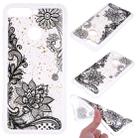 Cartoon Pattern Gold Foil Style Dropping Glue TPU Soft Protective Case for Huawei Y6 (2018)(Black Lace) - 1