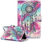 Colored Drawing Pattern Horizontal Flip PU Leather Case with Holder & Card Slots & Wallet For Galaxy Tab A 8.0 & S Pen (2019) / P205(Butterfly Wind Chimes) - 1