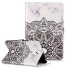 Colored Drawing Pattern Horizontal Flip PU Leather Case with Holder & Card Slots & Wallet For Galaxy Tab S4 10.5 / T830(Mandala) - 1