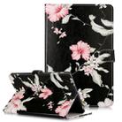 Colored Drawing Pattern Horizontal Flip PU Leather Case with Holder & Card Slots & Wallet For Galaxy Tab S4 10.5 / T830(Azalea) - 1