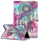 Colored Drawing Pattern Horizontal Flip PU Leather Case with Holder & Card Slots & Wallet For Galaxy Tab S5e / T720(Butterfly Wind Chimes) - 1