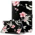 Colored Drawing Pattern Horizontal Flip PU Leather Case with Holder & Card Slots & Wallet For Galaxy Tab S5e / T720(Azalea) - 1