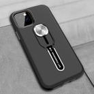 Shockproof TPU + PC Protective Case with Holder For iPhone 11(Black) - 1