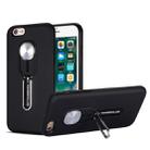 Shockproof TPU + PC Protective Case with Holder For iPhone 6 & 6s(Black) - 1