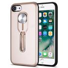 Shockproof TPU + PC Protective Case with Holder For iPhone SE 2020 & 8 & 7(Rose Gold) - 1