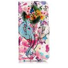 Oil Embossed Coloured Drawing Pattern Horizontal Flip PU Leather Case with Holder & Card Slots & Wallet & Photo Frame For Galaxy A20 / A30(Elephant) - 1