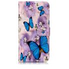 Oil Embossed Coloured Drawing Pattern Horizontal Flip PU Leather Case with Holder & Card Slots & Wallet & Photo Frame For OnePlus 7(Purple Flower Butterfly) - 1