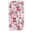 Oil Embossed Coloured Drawing Pattern Horizontal Flip PU Leather Case with Holder & Card Slots & Wallet & Photo Frame For Xiaomi Redmi 7(Little Bear) - 1