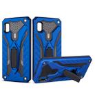 Shockproof TPU + PC Protective Case with Holder For Galaxy A10e(Blue) - 1
