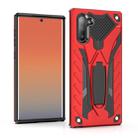 Shockproof TPU + PC Protective Case with Holder For Galaxy Note 10(Red) - 1