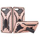 Shockproof TPU + PC Protective Case with Holder For OPPO A1k(Rose Gold) - 1