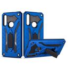 Shockproof TPU + PC Protective Case with Holder For Huawei Y9 Prime (2019)(Blue) - 1