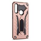 Shockproof TPU + PC Protective Case with Holder For Huawei Y9 Prime (2019)(Rose Gold) - 3