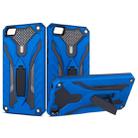 Shockproof TPU + PC Protective Case with Holder For Xiaomi Redmi Go(Blue) - 1