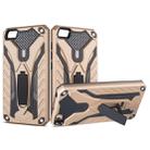 Shockproof TPU + PC Protective Case with Holder For Xiaomi Redmi Go(Gold) - 1